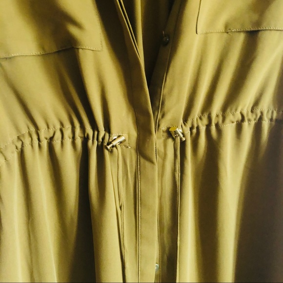 Sleeveless Shirt Dress Vest - Picture 3 of 6